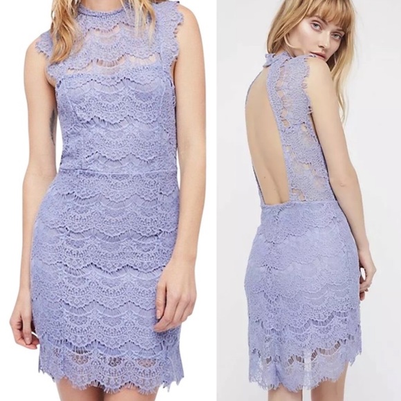 Free People Dresses & Skirts - NEW Free People Daydream Lace Bodycon Cutout Dress